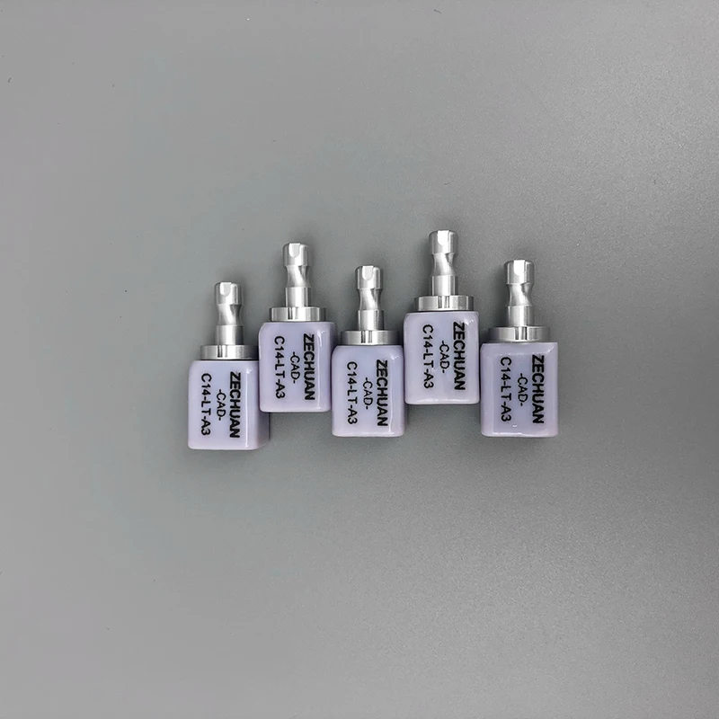 كتلة سيراميك زجاجية C14 LTA3 كرسي مستشفى الأسنان القشرة الفورية لاستعادة الجمال CAD CAM