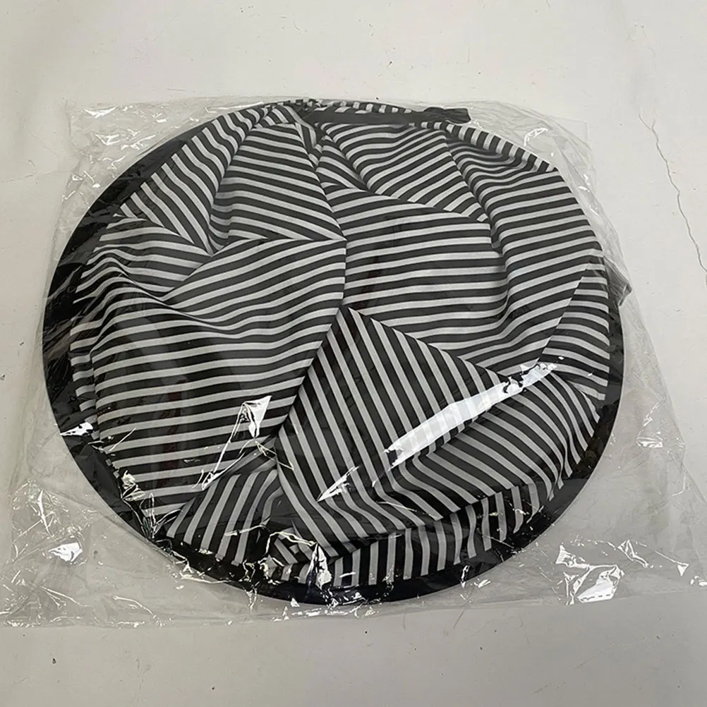 

Waterproof Hair Cutting Cape Hairdresser Bibs for Men Black Foldable Hair Catcher Keeps Floor Clean Adult Use Haircut