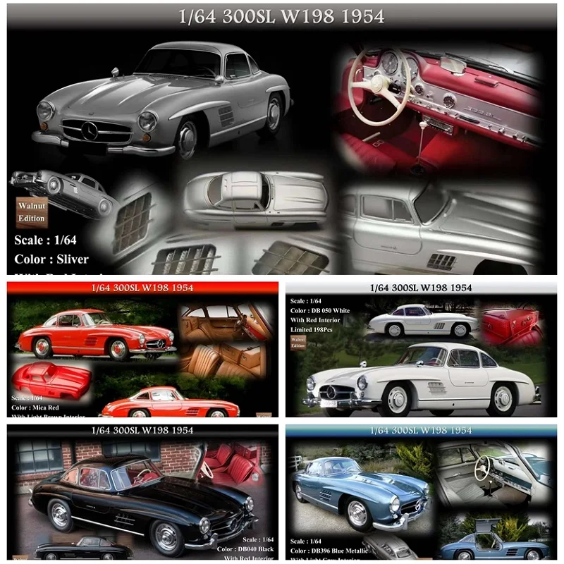 

MY64 1:64 300SL W198 1954 Model Car