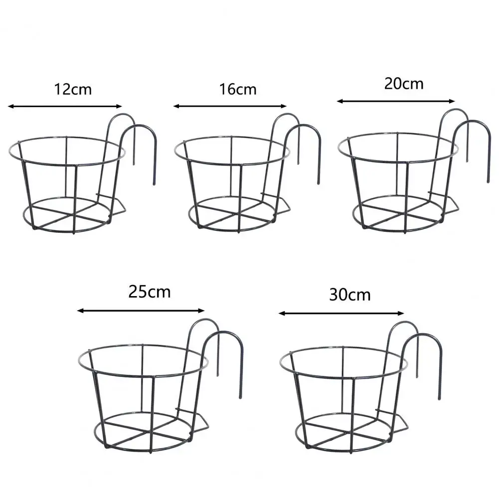 Stojak na kwiaty ścienny donica na rośliny wiszący kosz doniczkowy kwiat balkonowy ogrodu uchwyt garnka