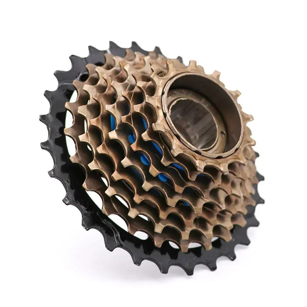 6/7/8 Speed Screw On Freewheel For Shimano Bikes High-Carbon Steel Smooth Shifting 13/14-28T Gear Combination MTB Road Bike Part