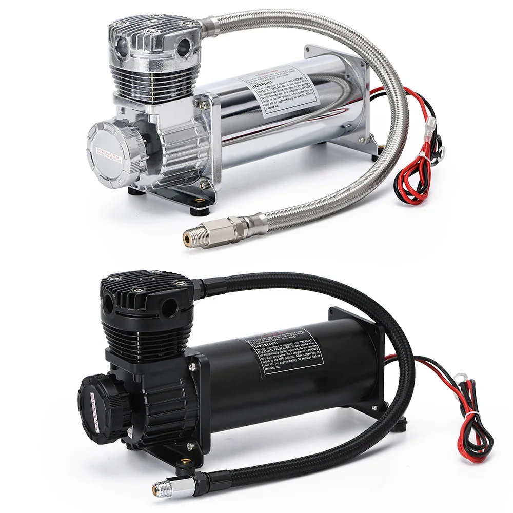 200 PSI DC 12V High Pressure Car Air Suspension Pump Heavy Duty Air Compressor Kit