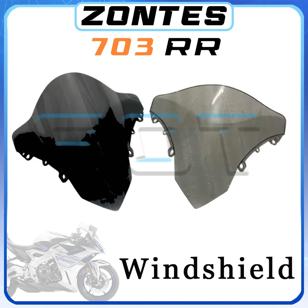 ZONTES 703RR modified transparent windshield 703 RR RR 703 703 rr rr 703 RR 703 black transparent gray transparent
