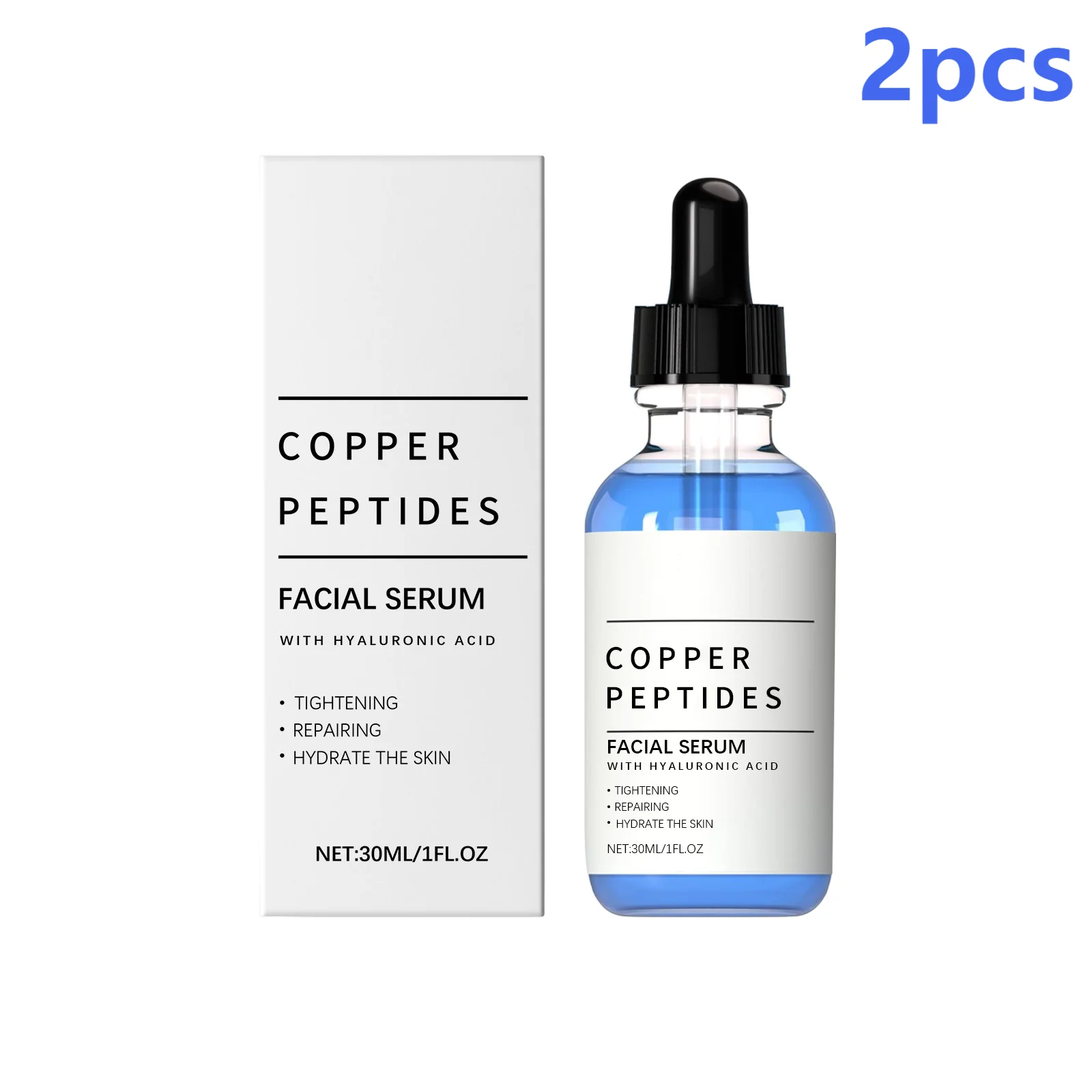 Copper Peptide Serum Anti Wrinkle Remover Antioxidant Tighten Skin