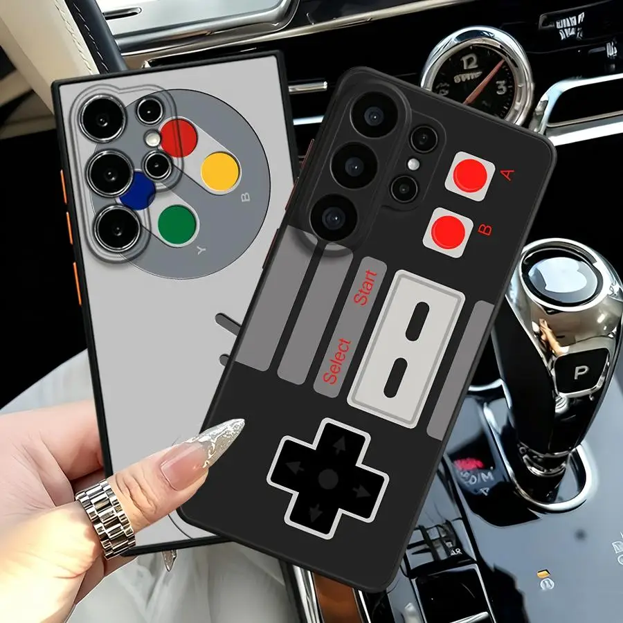 Case for Samsung Galaxy S26 S20 FE S22 Note 20 Ultra 10+ S23 FE S25 Ultra S24 Plus S21 Funda Back Phone Cover Retro Games
