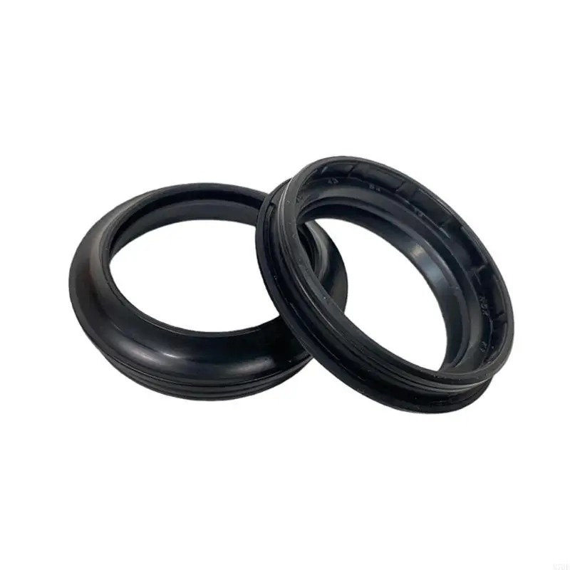 M76E Motorcycle Front Fork Seal Set consistent With Many Models Strong NBR Rubber Construction