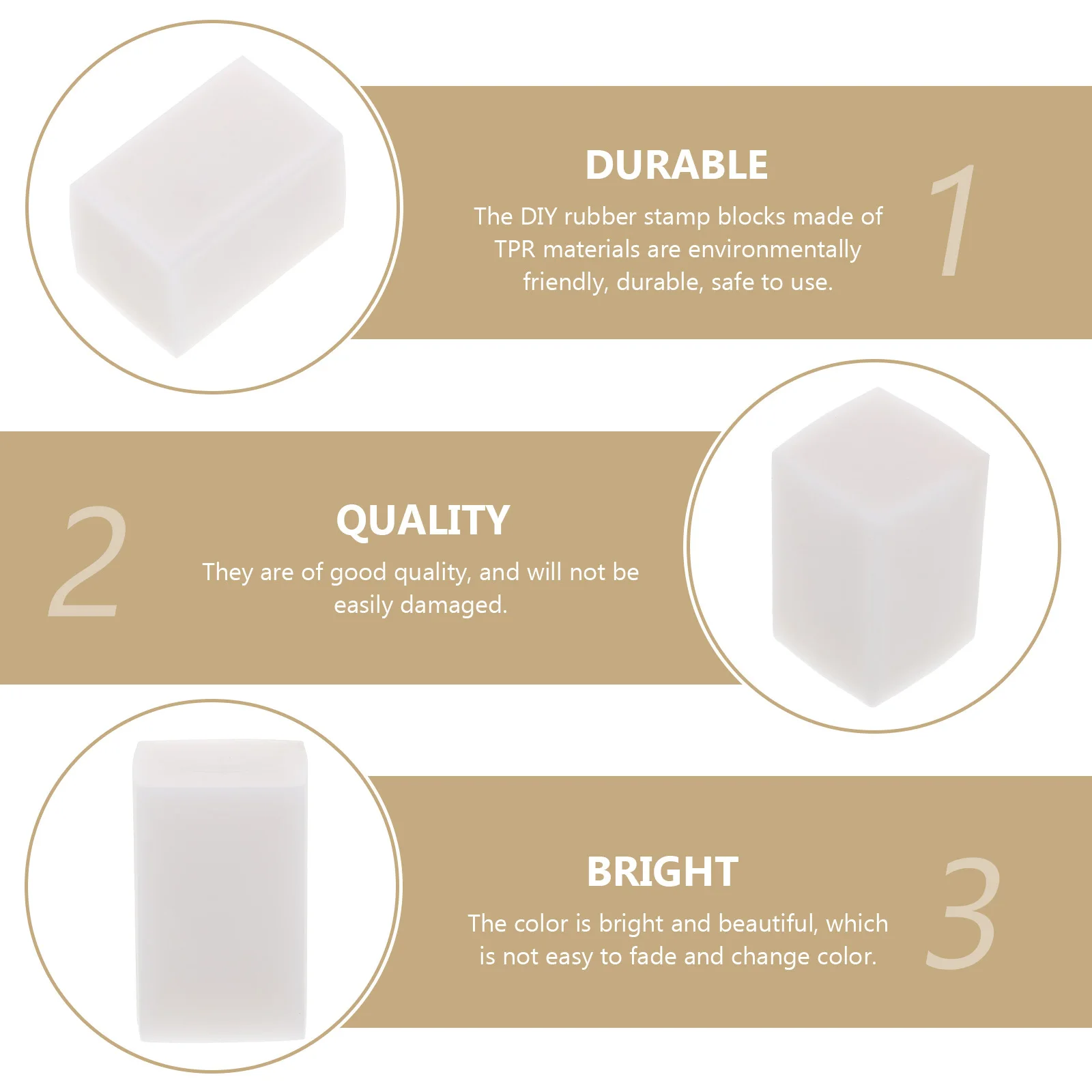 

4pcs Tpr Rubber Stamp Blocks Carving Diy Craft Material Bright Fade Resistant Detail For Printer Transfer Clip Art Newspaper