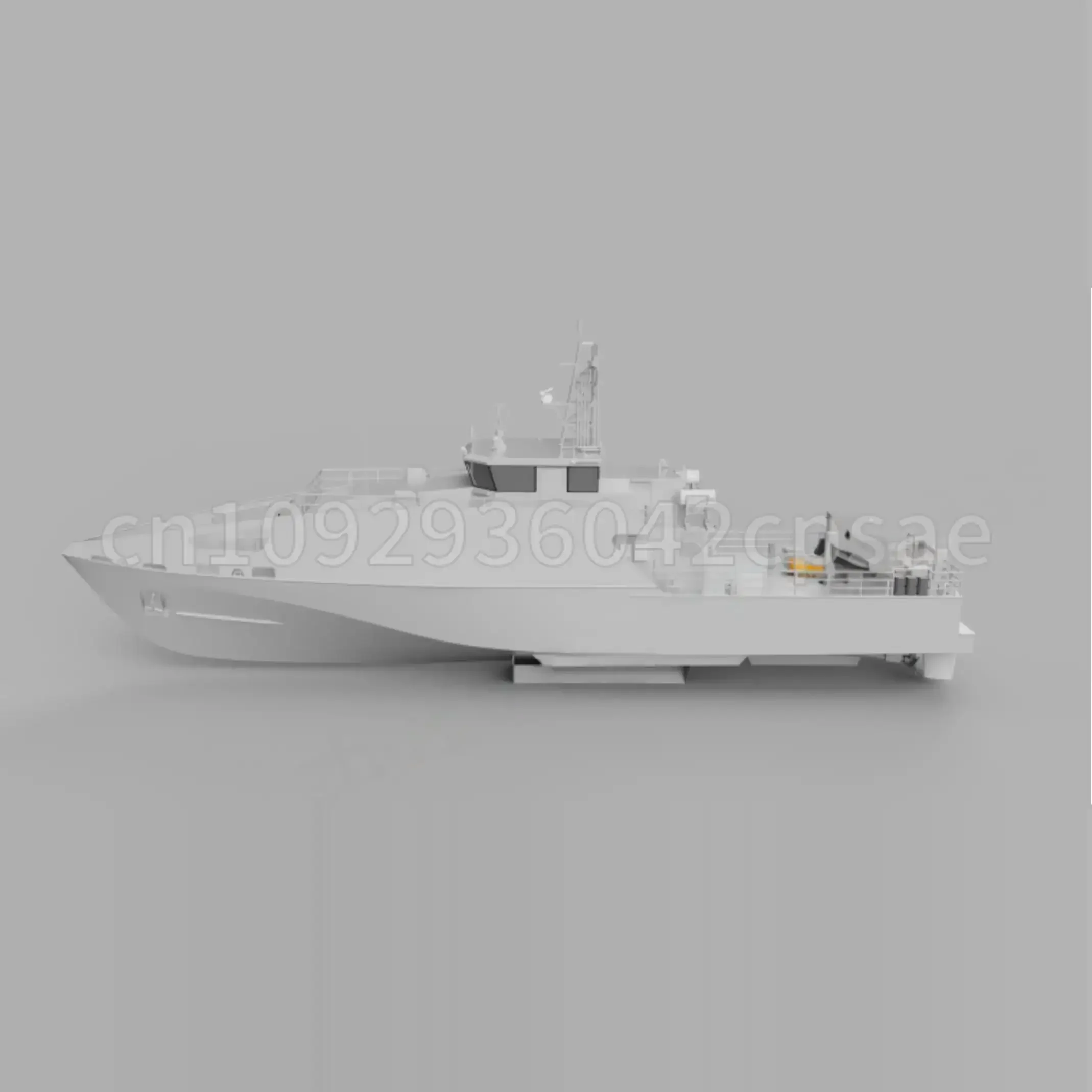 [1.0 متر] طباعة ثلاثية الأبعاد 1:38.4 قارب دورية من فئة Guardian