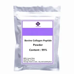 Factory Pure Natural Hydrolyzed Bovine Collagen Peptide Powder for Skincare Cosmetics Moisture replenishment