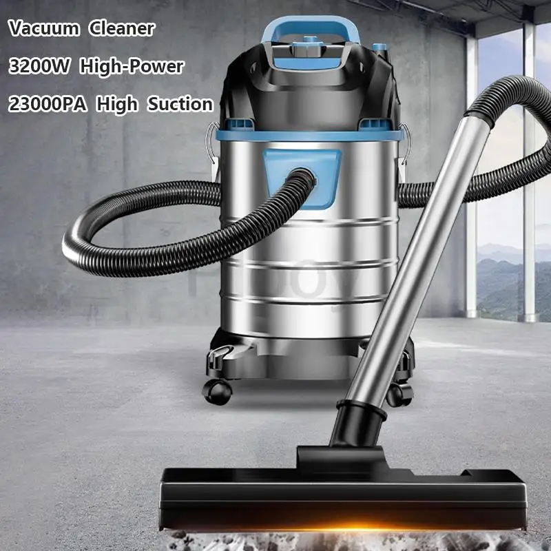 Aspirateur puissant multifonctionnel 2800-3000W, 30/40L, pour utilisation à sec, pour la maison, la voiture, le commerce et l'industrie