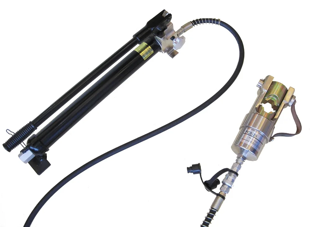 Alat Crimping Pipa Hidrolik Otomatis TLF PCS-25 25T Head Heavy