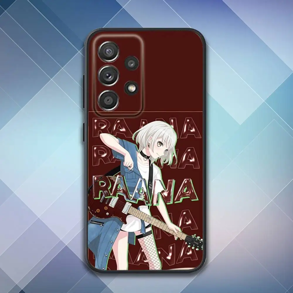 حافظة هاتف BanG Dream M-Mygo لهاتف سامسونج S25، S24، S21، S22، S23، S30، Ultra، S20، Plus، Fe، Lite، Note، 10,9,5G غطاء أسود