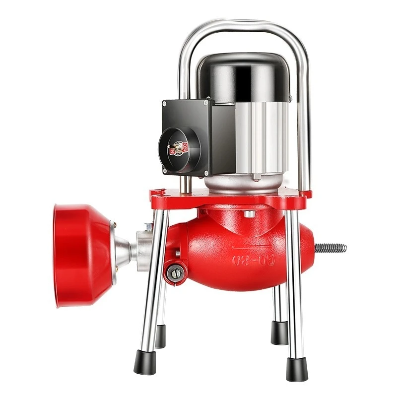 2200W 220V Professional Toilet Sewer Dredge Artifact Sewer Dredge Special Tool Electric Toilet Blockage