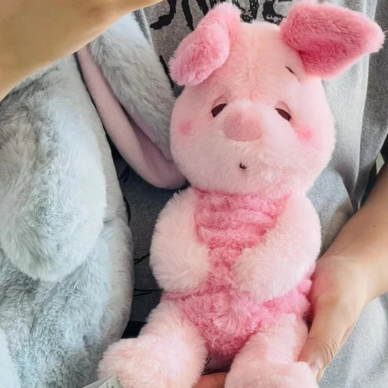 かわいい眠気 Pijie と Yi Er ぬいぐるみ貯金箱ピンクスロー枕ソフト充填おもちゃ子供部屋の飾り誕生日プレゼント