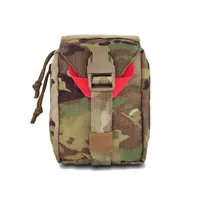 Multicam First Aid Kits Airsoft EDC Molle ATS Medical Pouch Tactical Utility Survival Emergency Removable Medical Kit Bag