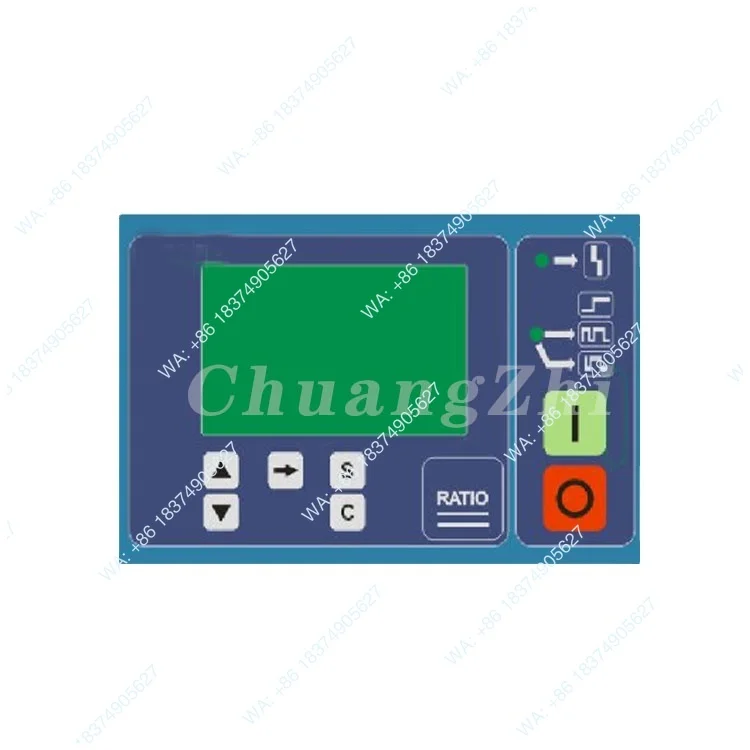 1pcs Air compressor 6810022661 controller panel with program controller membrane keyboard LCD screen