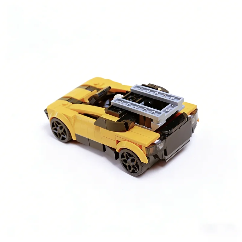 268pcs MOC Fantasy Car City Champions Model Bouwstenen Architectuur Speelgoed DIY Kerstcadeaus Idee Baksteen Onderwijs Verjaardag