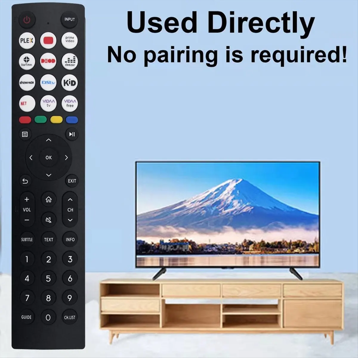 Latest Model Replace EN2J36H Remote Control for 4K ULED LED LCD TV 65U7HQ 55U8HQ 55U8HAU 65U8HQ 75U8HAU 55E7HQ 65U8HAU