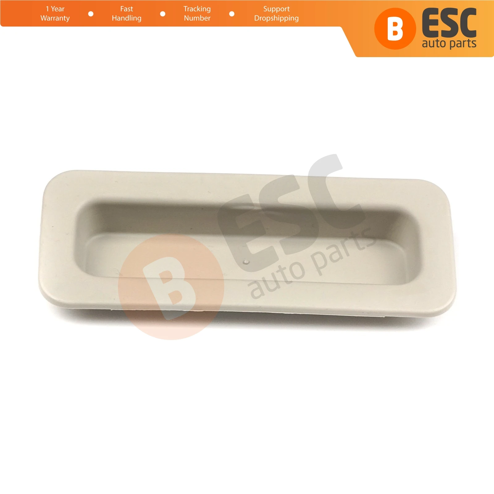 ESR629 Sunroof Cover Shade Sunshade Headliner Covering Inster Plastic Handle Light Gray 54137134542 54128203793 for BMW E46 E39