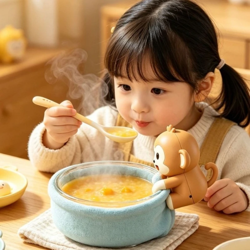 2026 New Cartoon Cat Tongue Automatic Water Blower 3 Minutes Cooling Hot Water Tea Rice Dishes Coffee Mini Fan Air Blower