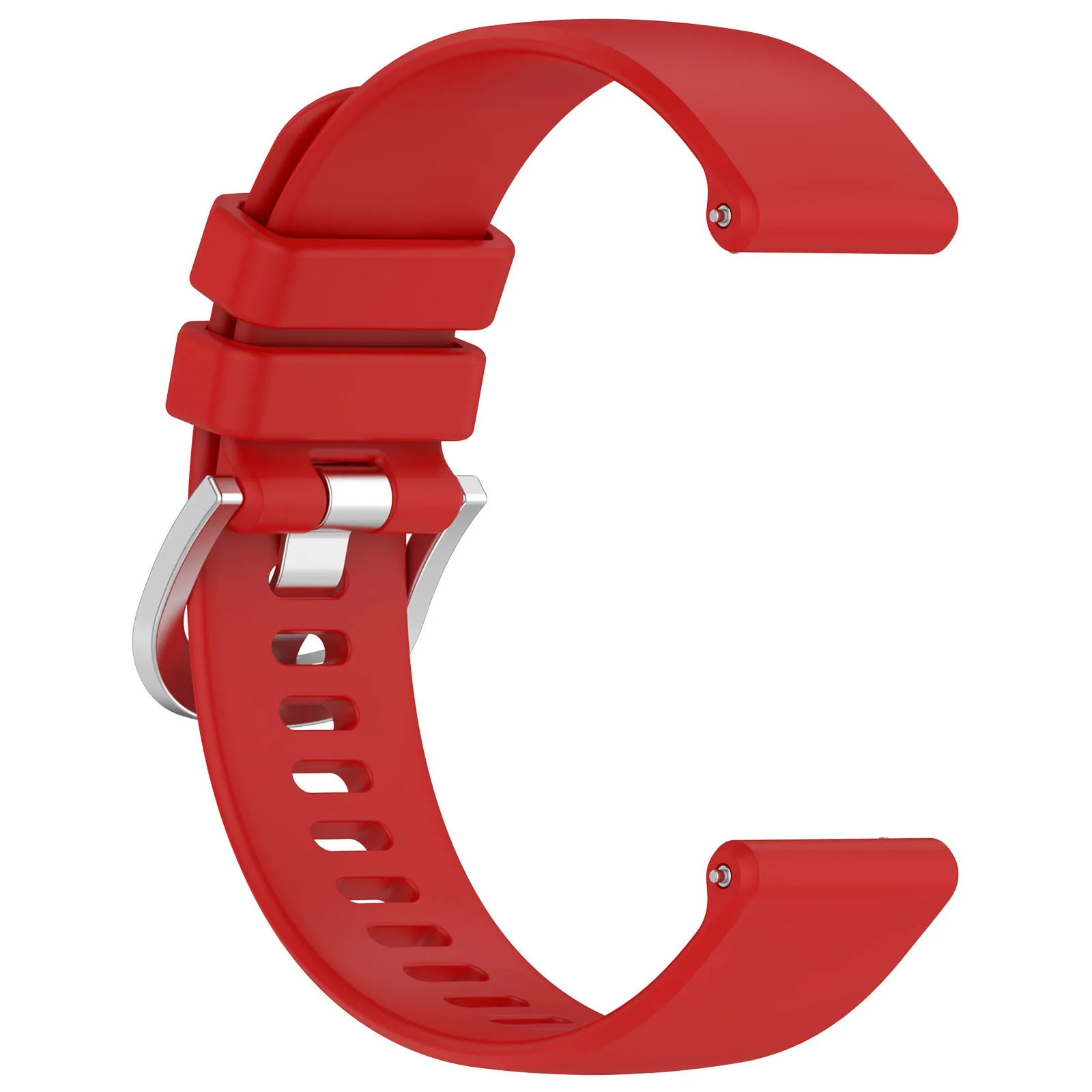18mm 20mm 22mm siliconen horlogeband voor Garmin Vivoactive 6 5 4 4s Venu 4 3 2 2s SQ Forerunner 265 165 armband polsband