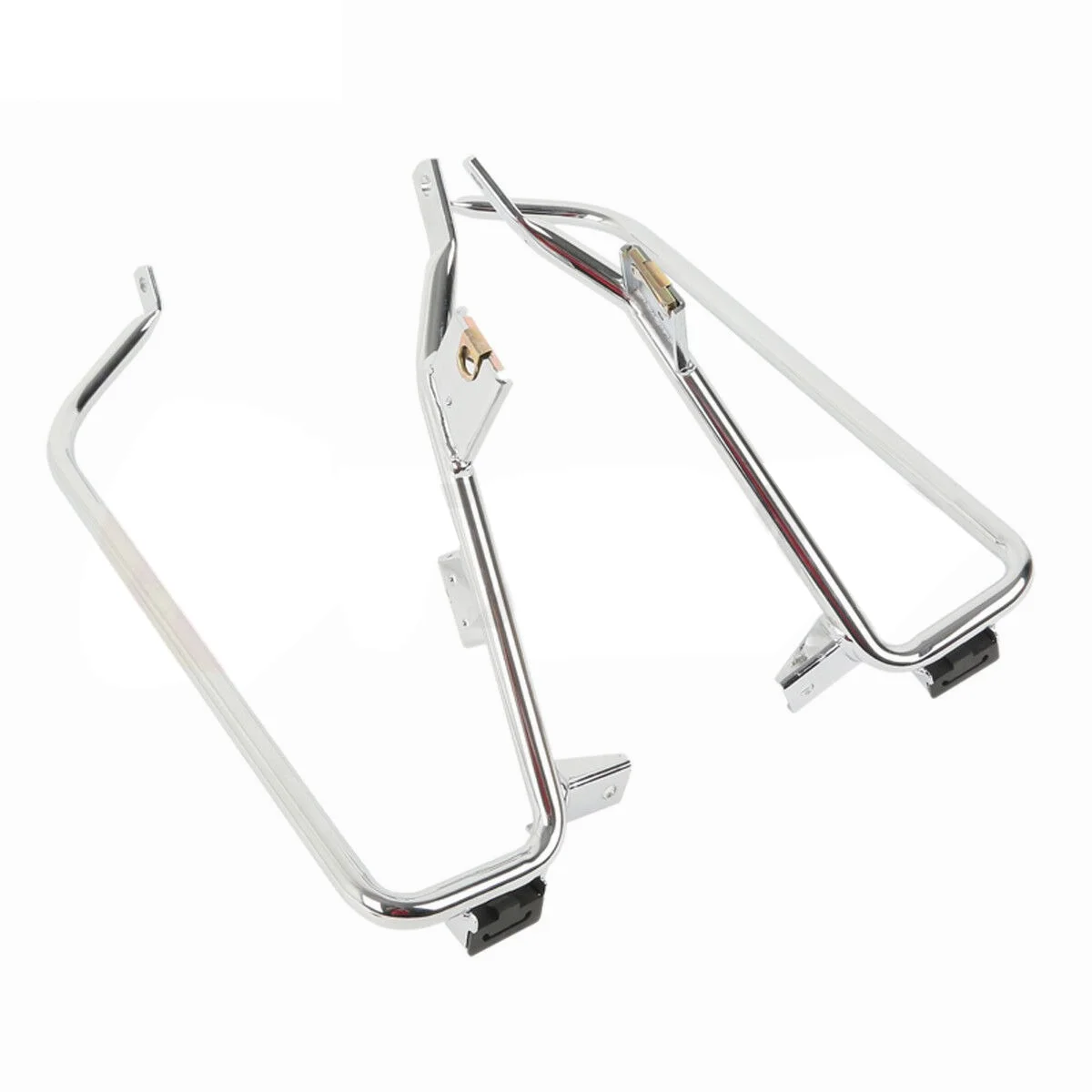 Motorcyle Saddle Bag Support Brackets Fit For Harley Touring Electra Street Glide 09-13