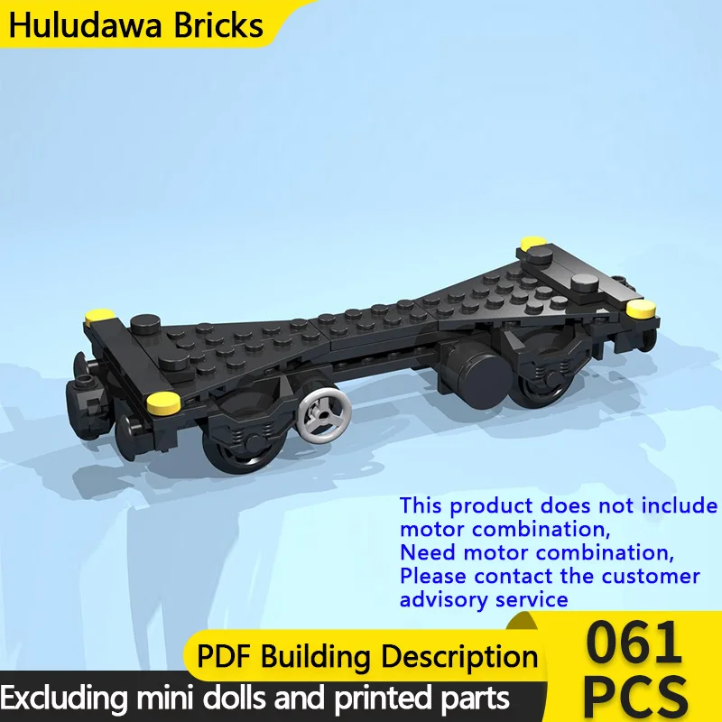 

Модель городской автомобиль MOC, строительные кирпичи, 4-колесный контейнер, тележка, модульная технология, детские праздничные подарки, сборка игрушек, костюм