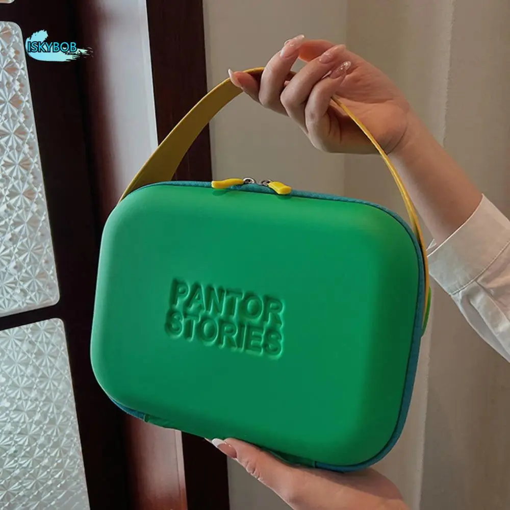 Storage Silicone Makeup Bag Handle Portable Travel Cosmetic Container Large Capacity Multifunctional Wash Pouch