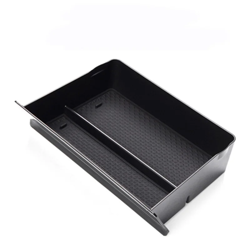 Per Tesla Model X Model S Central Control Storage Box cassettiera accessori interni per auto Center Tablet Storage cassetto ABS