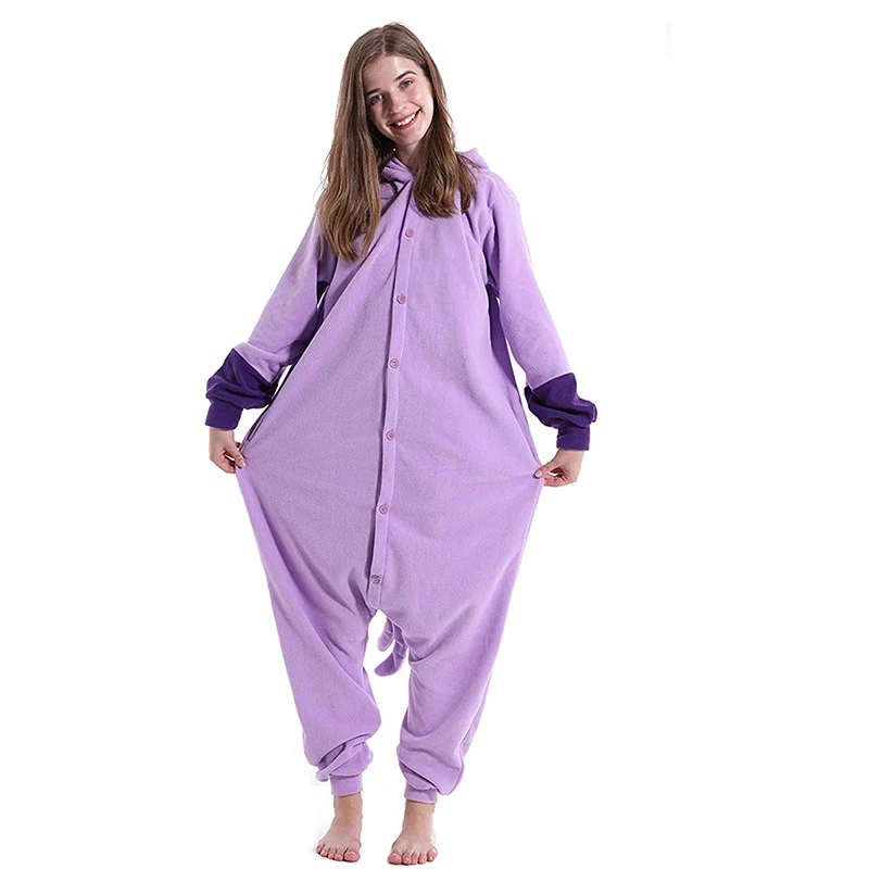 Espeon Pokemon Onesie Halloween Cosplay Costume Pajamas Christmas Women One-Piece Kigurumi Full Body Pijama Men Whole Clothes