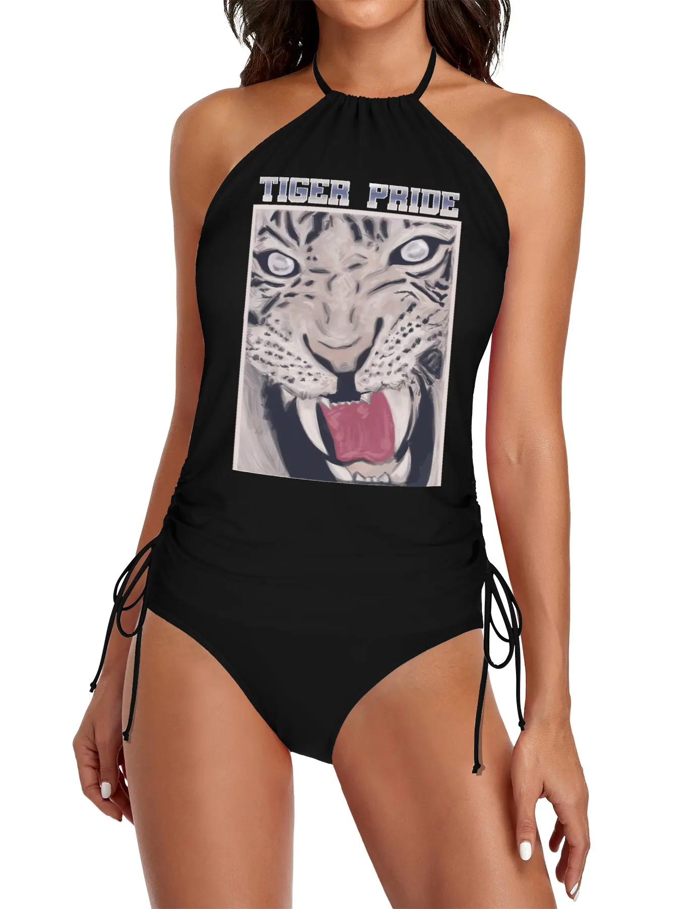 

tiger pride Split Swimsuit Set swimsuits women women's swimwear 2025 swimwear bikini dresses for women summer 2025