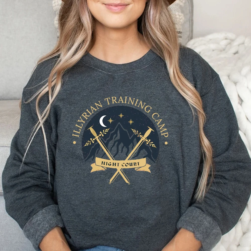 Acotar Velaris Sweatshirt  Night Court Hoodie City of Starlight Sarah J Maas Jumper Illyrian Velaris Sweatshirts Bookish Gift