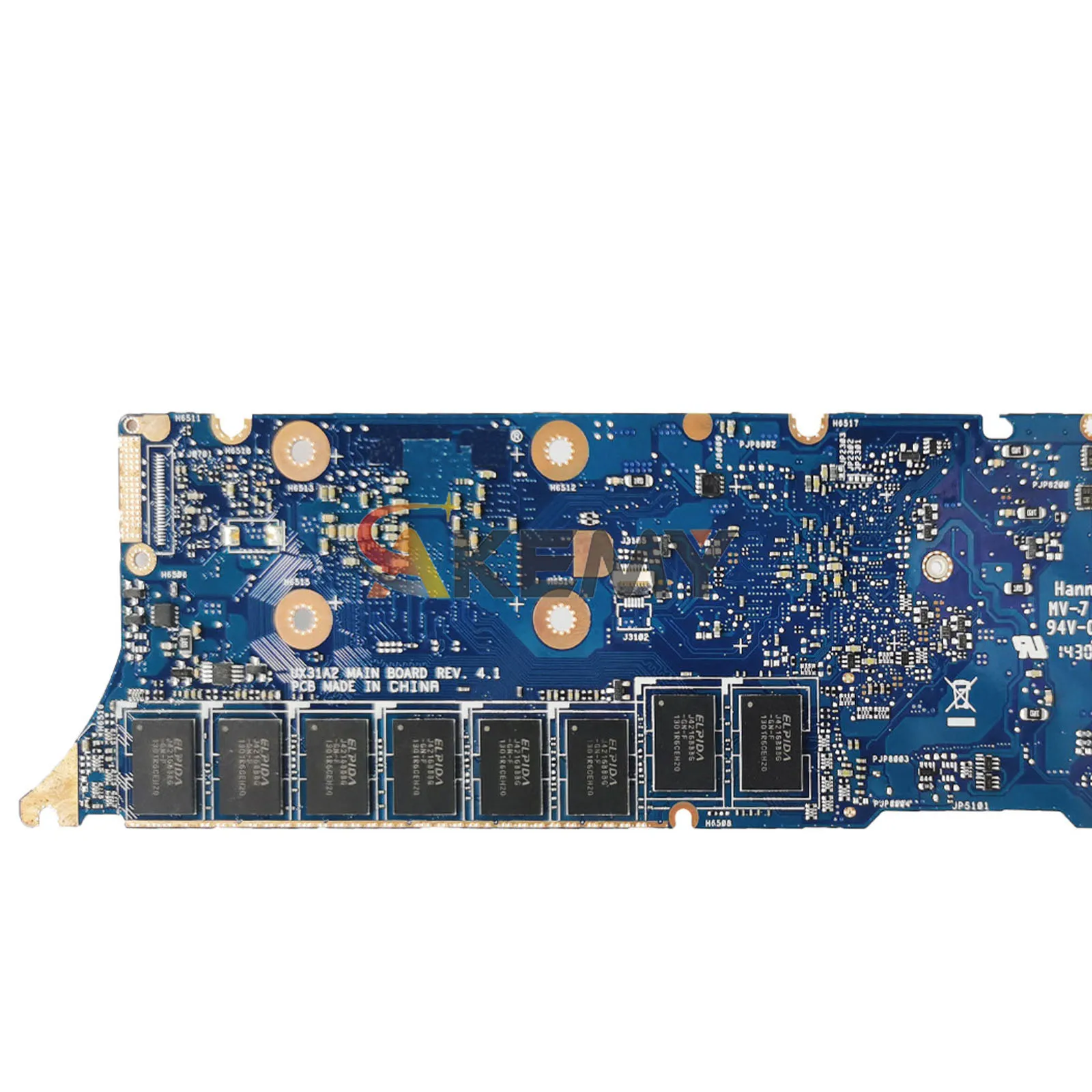 UX31A2 Материнская плата для ноутбука ASUS ZenBook UX31A UX31A2 Материнская плата для ноутбука с процессором I3 I5 I7 100% тестирование ОК быстрая доставка stk