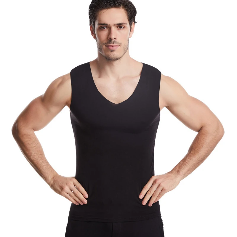 Large Size Men Modal Seamless Singlet Underwear Sleeveless Gym Clothing Male Thin Tank Vest Comfortable Bodybuilding Undershirts