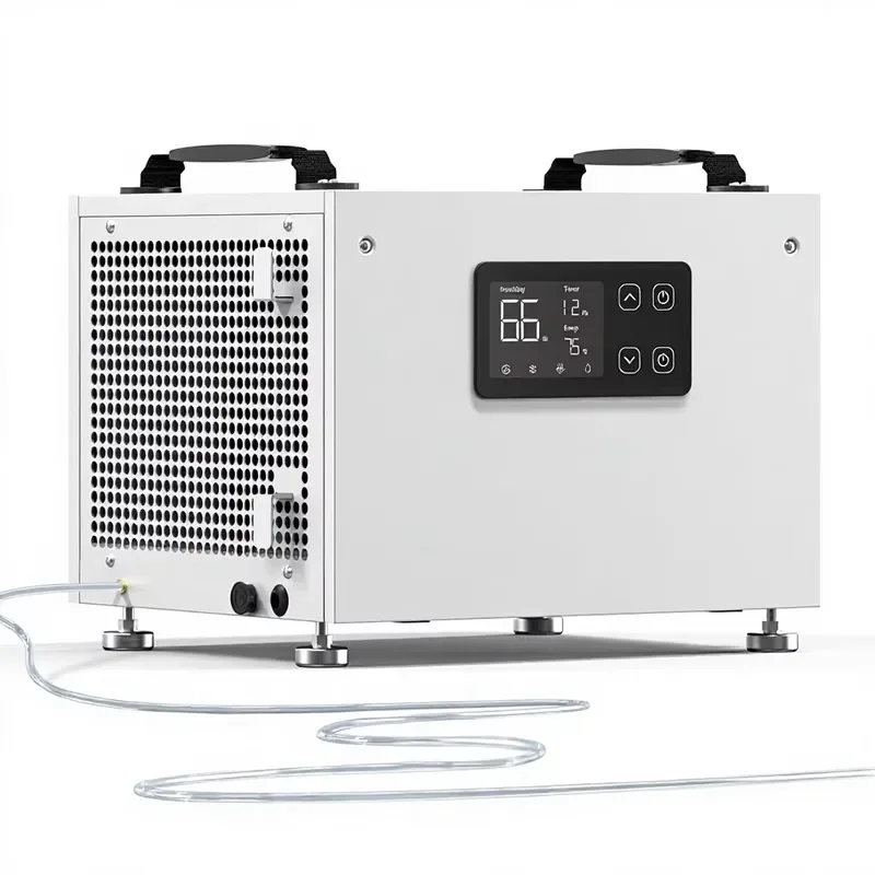 70 Pints Commercial Dehumidifier with Pump | Portable Crawl Space Dehumidifier for Basement & Home