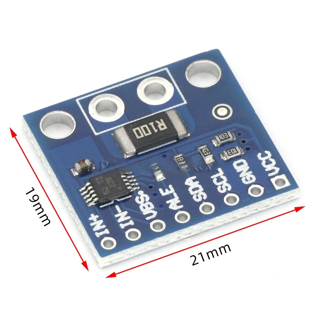 INA226 Voltage, Current and Power Monitor with Alarm Function, 36V, Bidirectional I2C