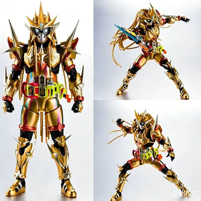 Figurine d'action Kamen Rider Ex Aid Golden Maximum Gamer Form SHF, modèle de collection, jouets, décoration de bureau, cadeaux parfaits