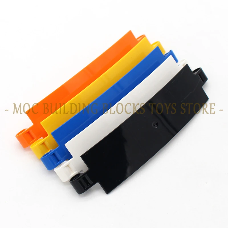 MOC Parts Technology 24116 18944 Panel Curved 3x5x3 3x13 Building Brick Block Motorcycle Sheet Mechanical Creativ Design Toys