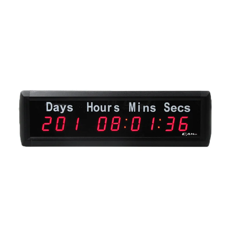 

Digital Days Hours Minutes Seconds Countdown Timer