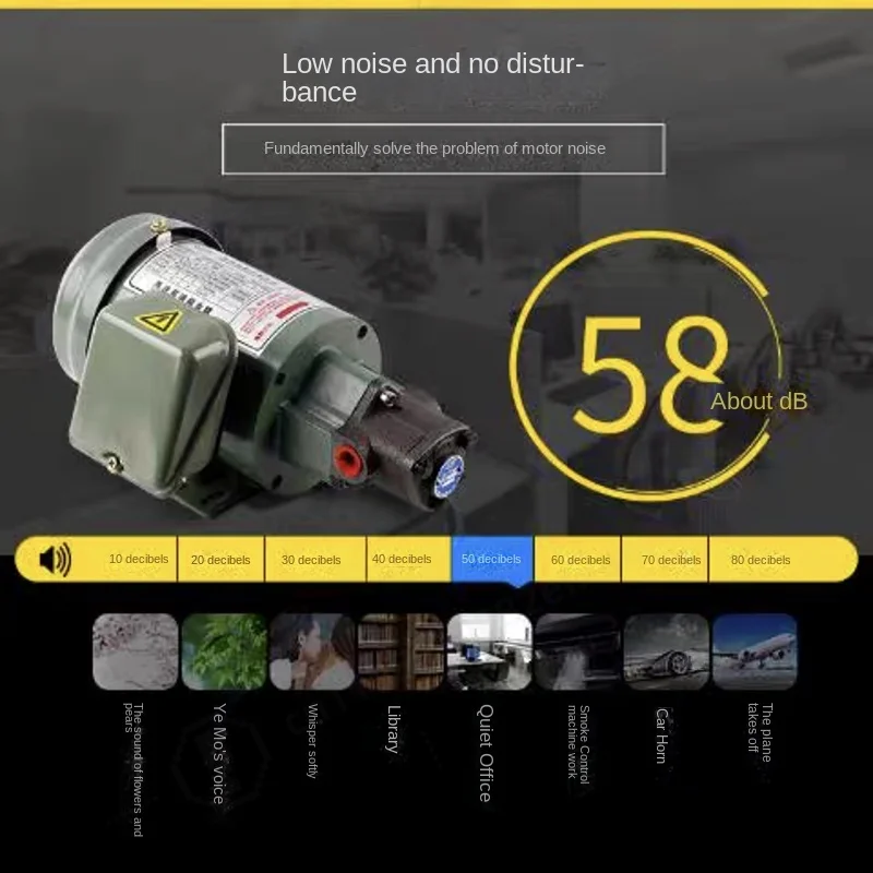 TOP Series Cycloid Lubrication Pump 380V 220V, Triangle Gear Oil Pump Head Motor for Machine Tool Cooling System