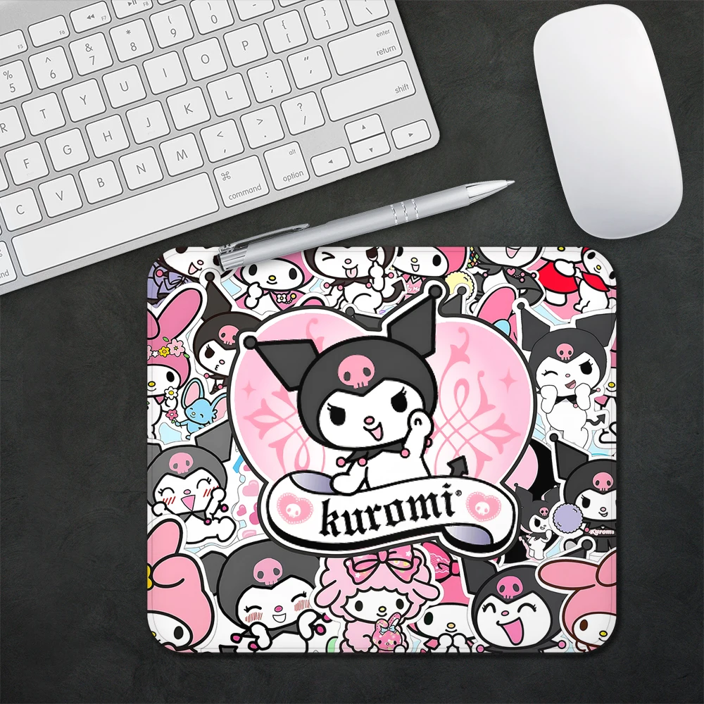 Cute Anime Kuromi Gaming Mouse Pad XS Small Mousepad For PC Gamer Desktop Decoration Office Mouse Mat Deskmat Rug