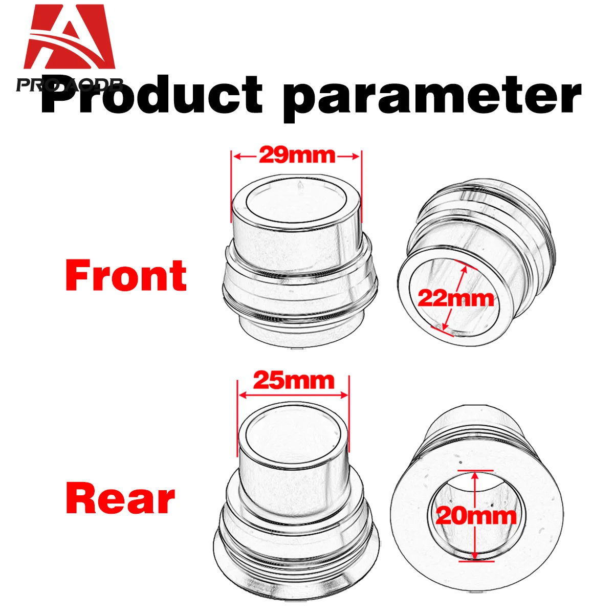 For KTM SX SXF EXC EXCF EXCW XCF XCW For Husqvarna FE FC FX TE TC TX High-Quality Aluminum Front Rear Wheel Hub Spacer Kit