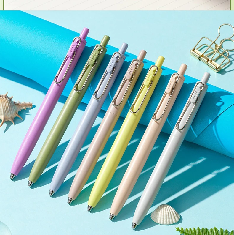 Japan Uni-Ball One Gelstift mit kleinem, dickem Kern 0,38/0,5/0,7 mm, glatt, schnelltrocknend, UMN-SF-38 Upgrade Limited, Schul- und Bürobedarf – Detail 8