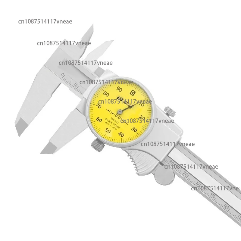 

Mitutoyo Dial Vernier Calipers High Accuracy Measuring Tool Measures inside and outside Depth 0-300mm 0.01 Range 500-153