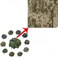 3D helmet cover