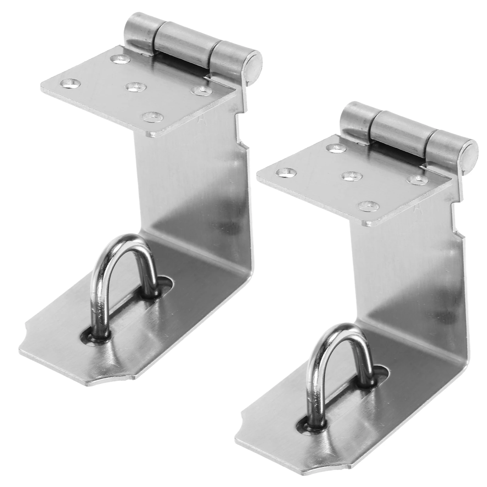

2 Sets Sliding Closet Door Lock Stainless Steel Barrel Bolt Latch Anti Theft Deduction For Doors Cupboard Wardrobe
