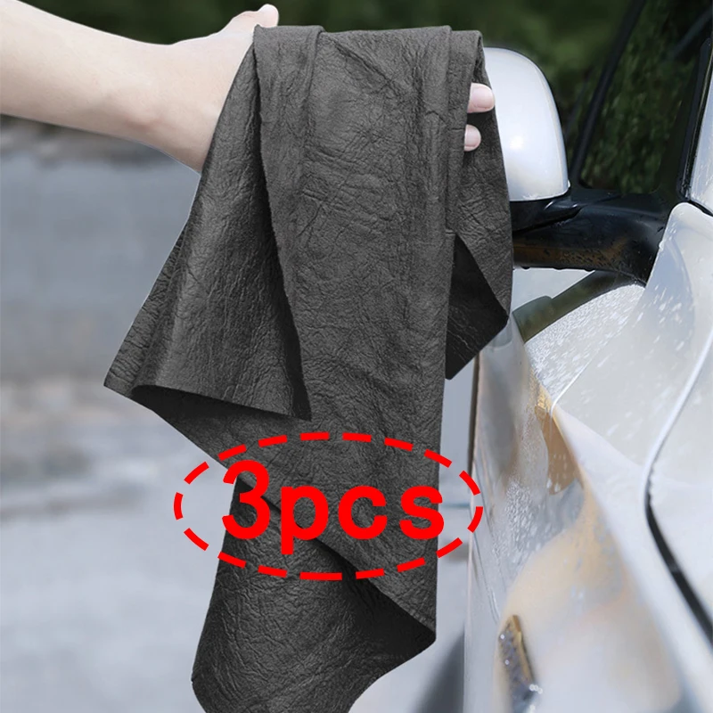 Thickened Magic Cleaning Cloth Reusable Microfiber Washing Rags Glass Wipe Towel for Kitchen Mirrors Auto Windows Car Cleaning