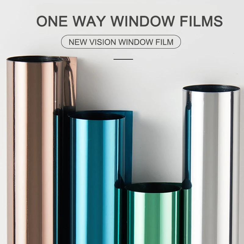 

1.52mX30m One Way Vision Mirror Film Building Home Office Window Privacy Glass Sun Solar Tint Reflective Anti Foil Protective