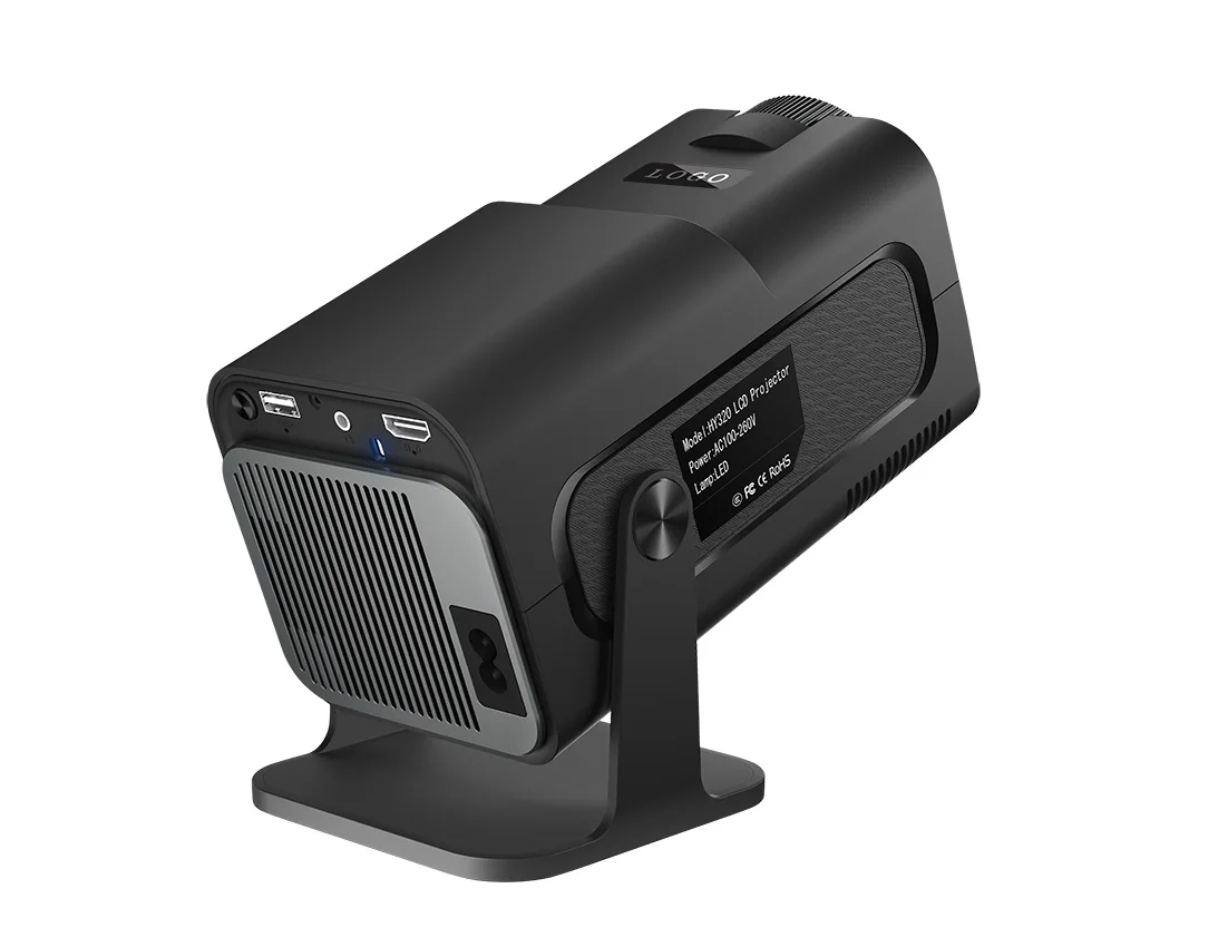 HY320 MINI Portable LED Projector 1G 8G Android 11.0 4K HD 720P