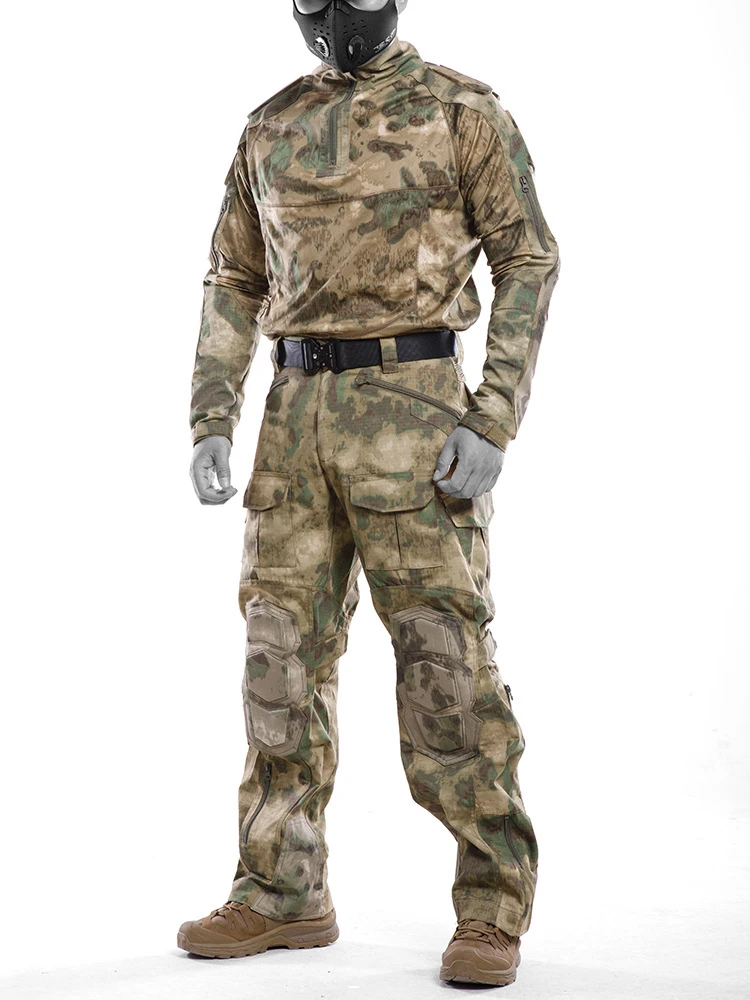 Men's G3 Frogman Combat Training Suit Set Multi-color Camouflage Suit Tactical Pants Outdoor Hunting Spring and Autumn Winter